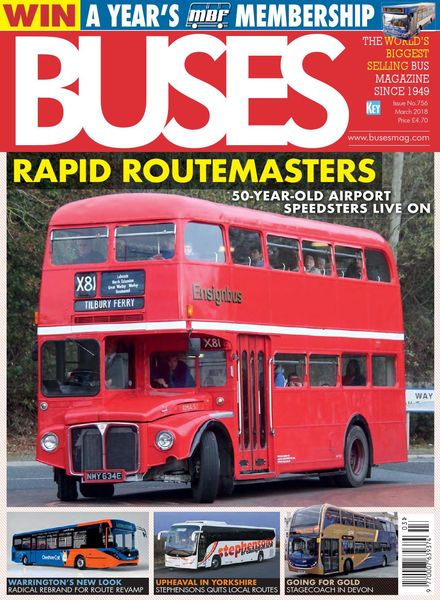 Buses Magazine – Issue 756 – March 2018