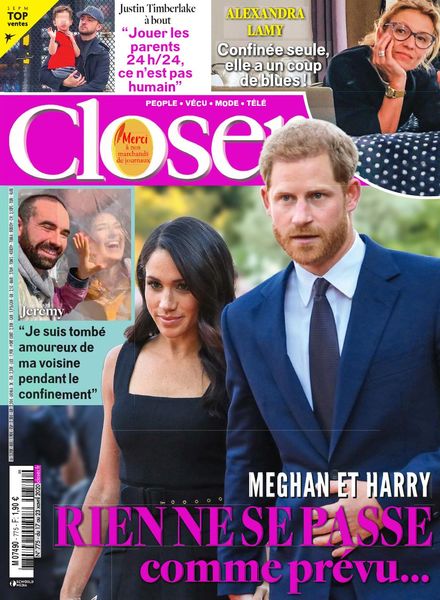 Closer France – 17 avril 2020