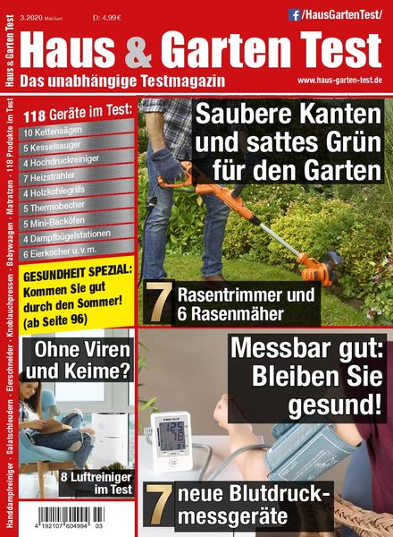 Haus & Garten Test – April 2020