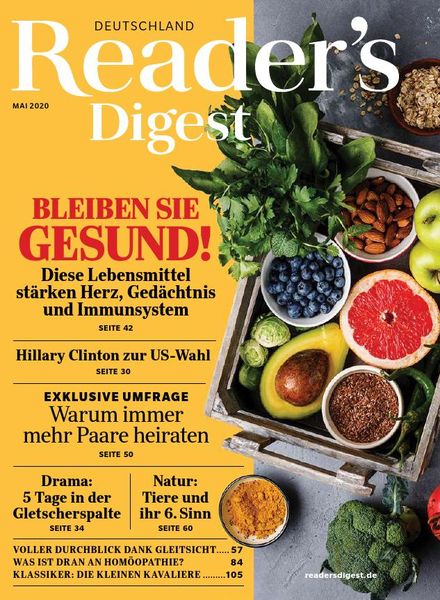 Reader’s Digest Germany – Mai 2020