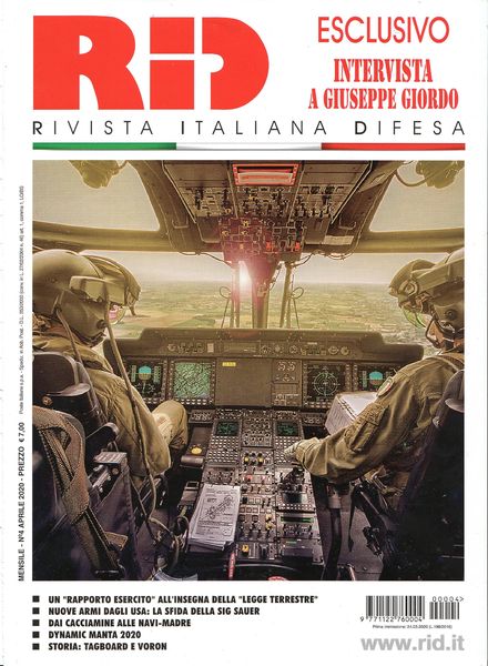 Rivista Italiana Difesa – Aprile 2020