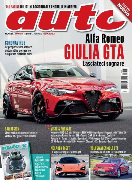Auto – Maggio 2020