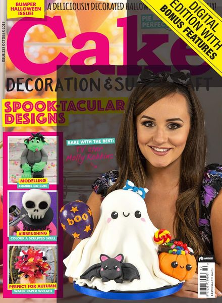 Cake Decoration & Sugarcraft – Issue 253 – October 2019