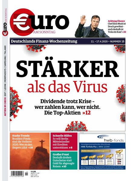 Euro am Sonntag – 11 April 2020