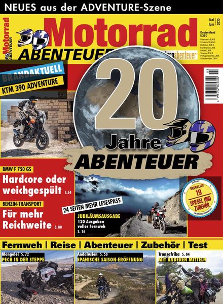 Motorrad Abenteuer – Mai-Juni 2020