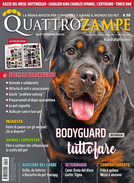 QuattroZampe – Maggio 2020