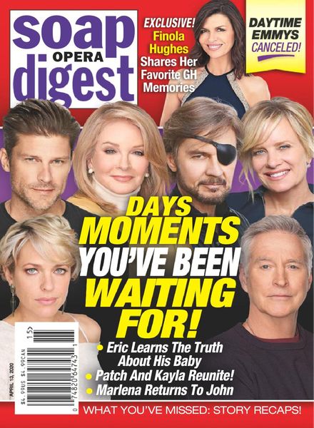 Soap Opera Digest – April 13, 2020