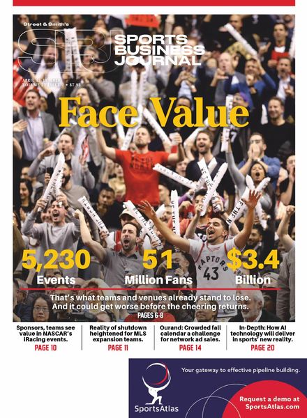 SportsBusiness Journal – 13 April 2020