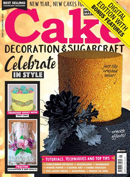Cake Decoration & Sugarcraft – Issue 256 – January 2020