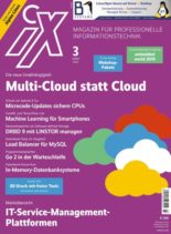 iX Magazin – Marz 2019