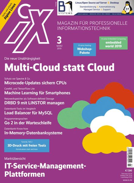 iX Magazin – Marz 2019