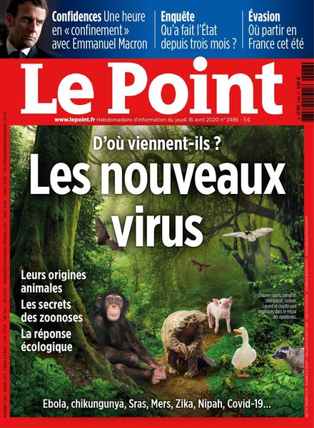 Le Point – 16 avril 2020