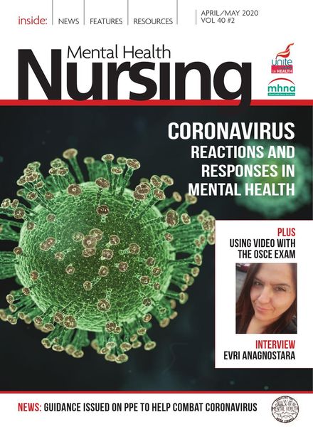 Mental Health Nursing – April-May 2020