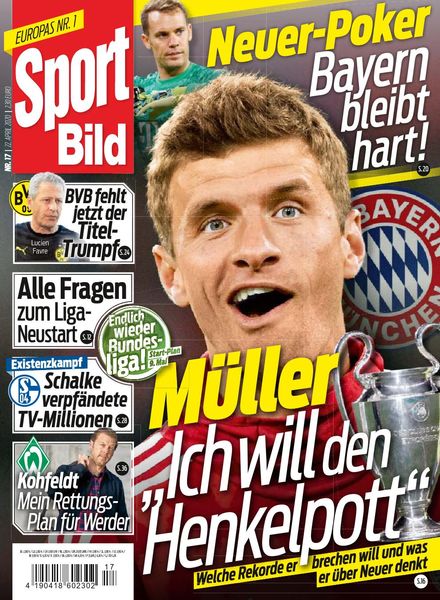 Sport Bild – 22 April 2020