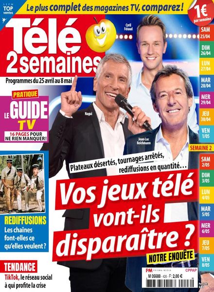 Tele 2 Semaines – 25 Avril 2020