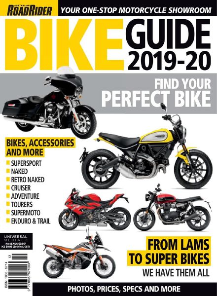 Australian Road Rider – Bike Guide 2019-2020