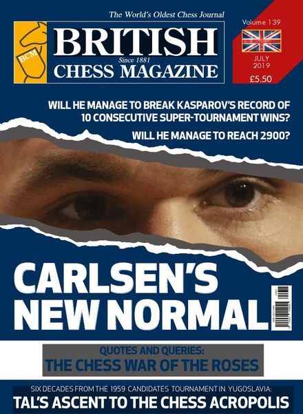 British Chess Magazine – July 2019