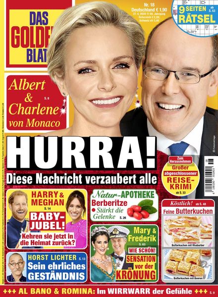 Das Goldene Blatt – 27 April 2020