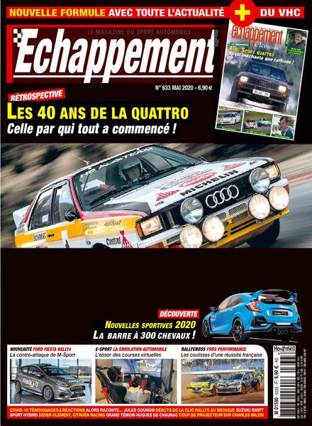 Echappement – mai 2020