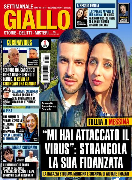 Giallo – 15 Aprile 2020