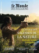 Le Monde des Religions – Mai-Juin 2020
