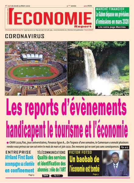 L’Economie International – 23 mars 2020