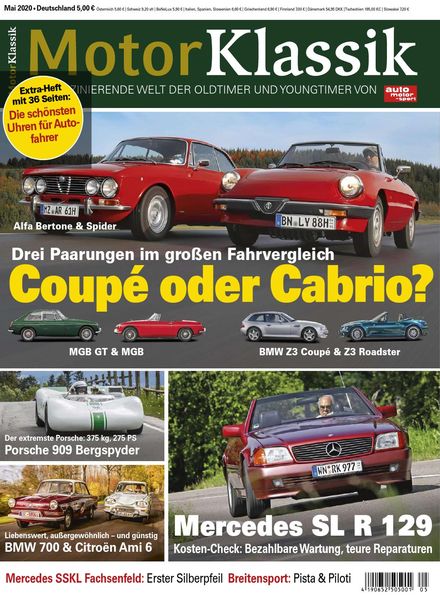 Motor Klassik – Mai 2020