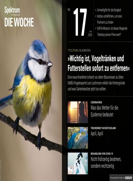 Spektrum Die Woche – 24 April 2020