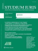 Studium Iuris – Febbraio 2020
