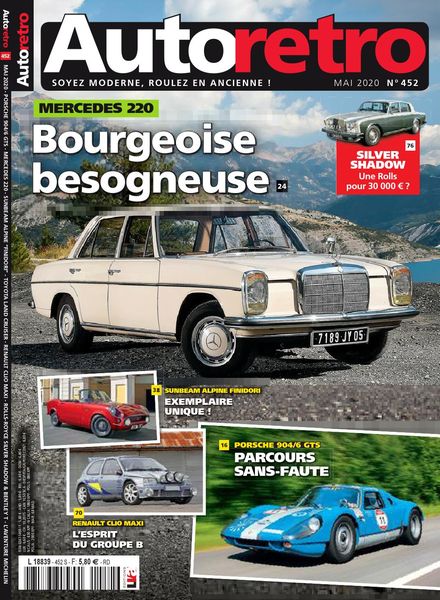 Autoretro France – mai 2020