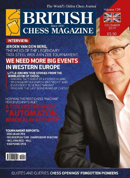 British Chess Magazine – December 2019