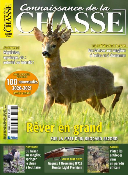 Connaissance de la Chasse – mai 2020