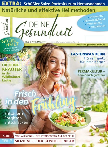 Deine Gesundheit – April-Mai 2019