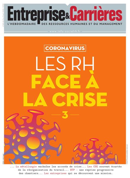 Entreprise & Carrieres – 13 avril 2020