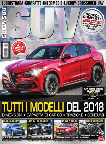 Guida SUV – Gennaio-Febbraio 2018