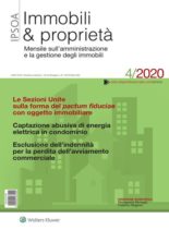 Immobili & proprieta – Aprile 2020