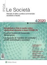Le Societa – Aprile 2020