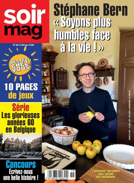 Le Soir Magazine – 11 avril 2020