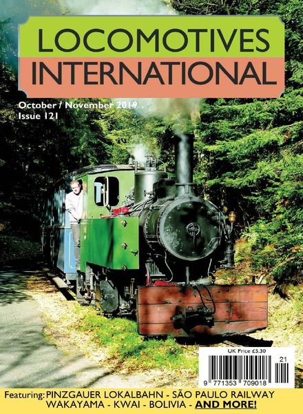 Locomotives International – Issue 121 – October-November 2019