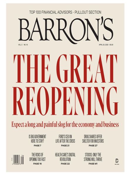 Barron’s – 20 April 2020