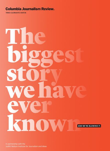 Columbia Journalism Review – March 23, 2020