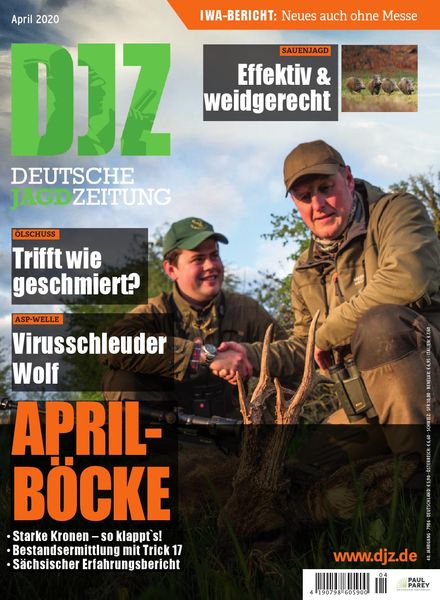 Deutsche Jagdzeitung – April 2020