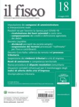 il fisco – 4 Maggio 2020