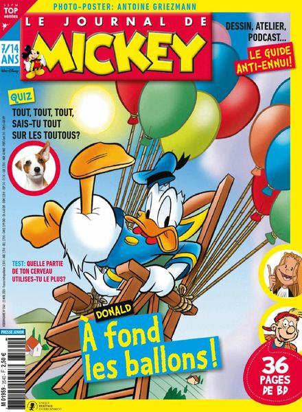 Le Journal de Mickey – 22 avril 2020