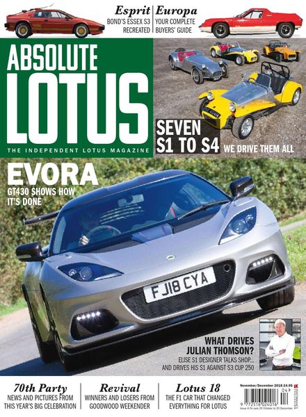 Absolute Lotus – November-December 2018