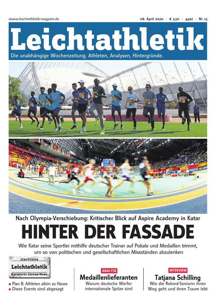 Leichtathletik – 8 April 2020