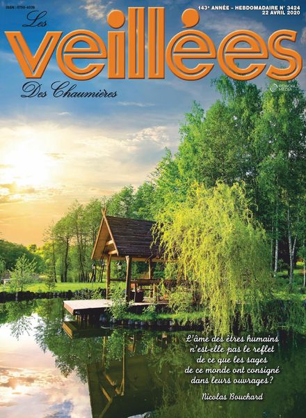 Les Veillees des chaumieres – 22 avril 2020