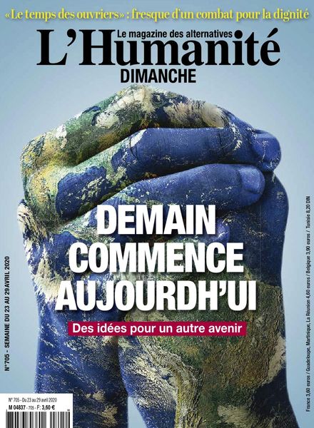 L’Humanite Dimanche – 23 Avril 2020