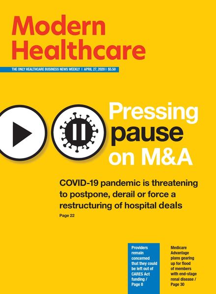 Modern Healthcare – April 27, 2020