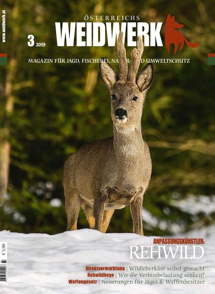 Weidwerk – Marz 2019